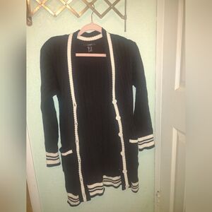 Black and White Women's Sweater